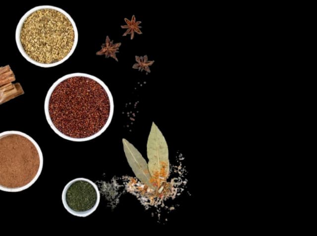 various spices